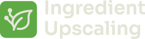 Ingredient Upscaling Platform logo horizontal